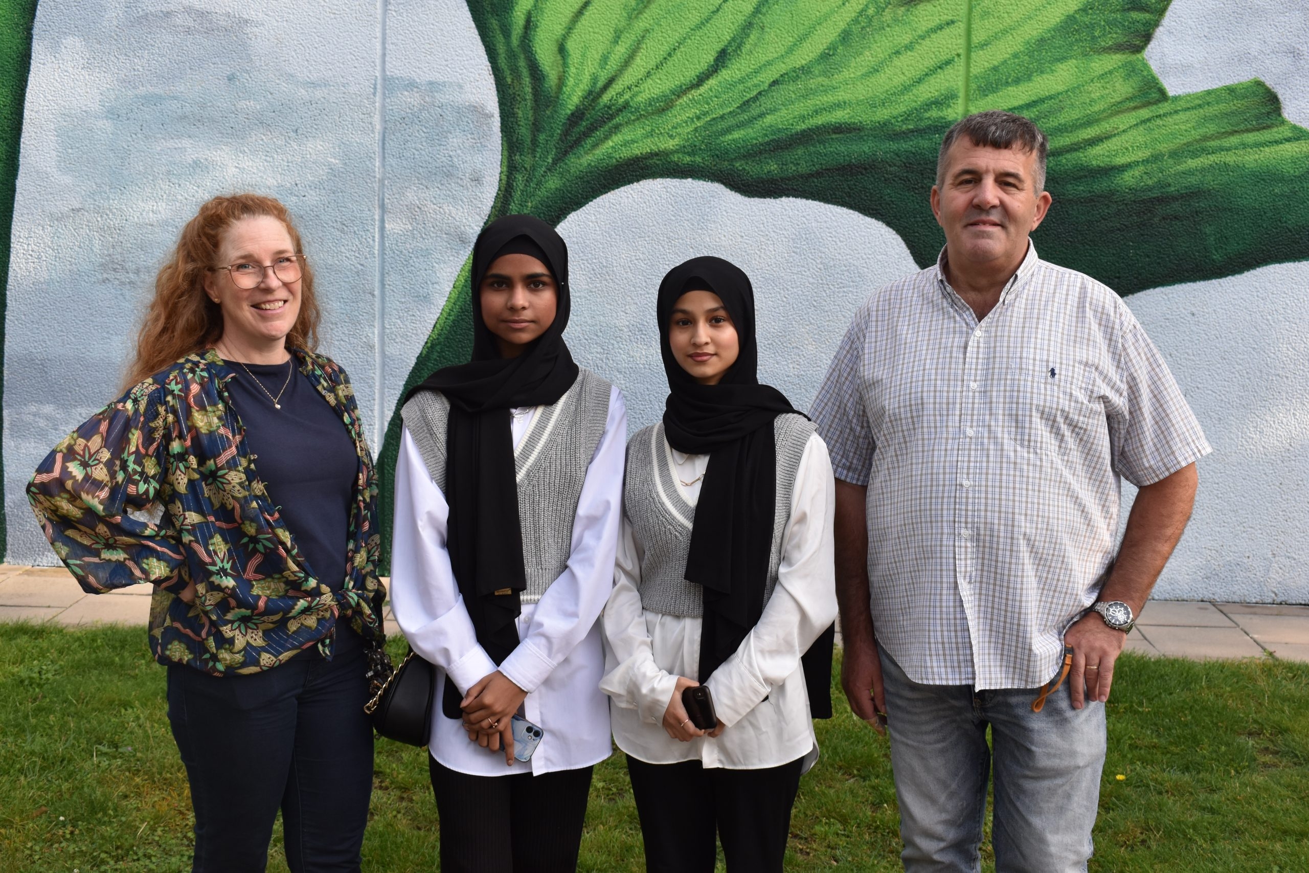 Lärare och elever från Apelgårdsskolan Malmö, 2023