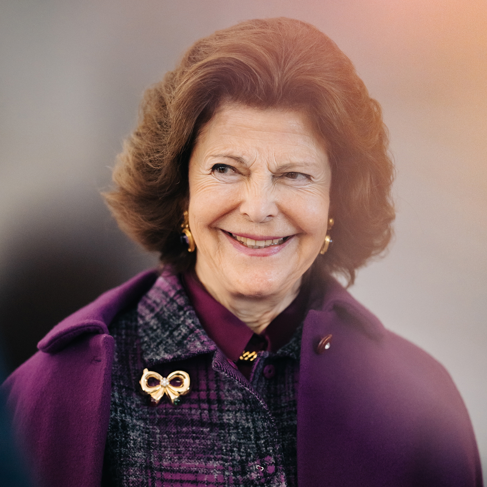 Bild på drottning Silvia